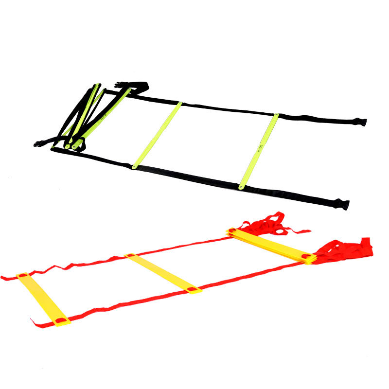 厂家供应足球训练敏捷梯/速度梯子/灵敏梯/训练跳格软梯8米16节等细节图