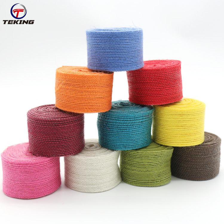 Manufacturers Directly Supply The Stock Of Colorful Jute Fish Silk Hemp Clothing Clothing Woven Belt Home Textile Materials Wholesale Application Scenario