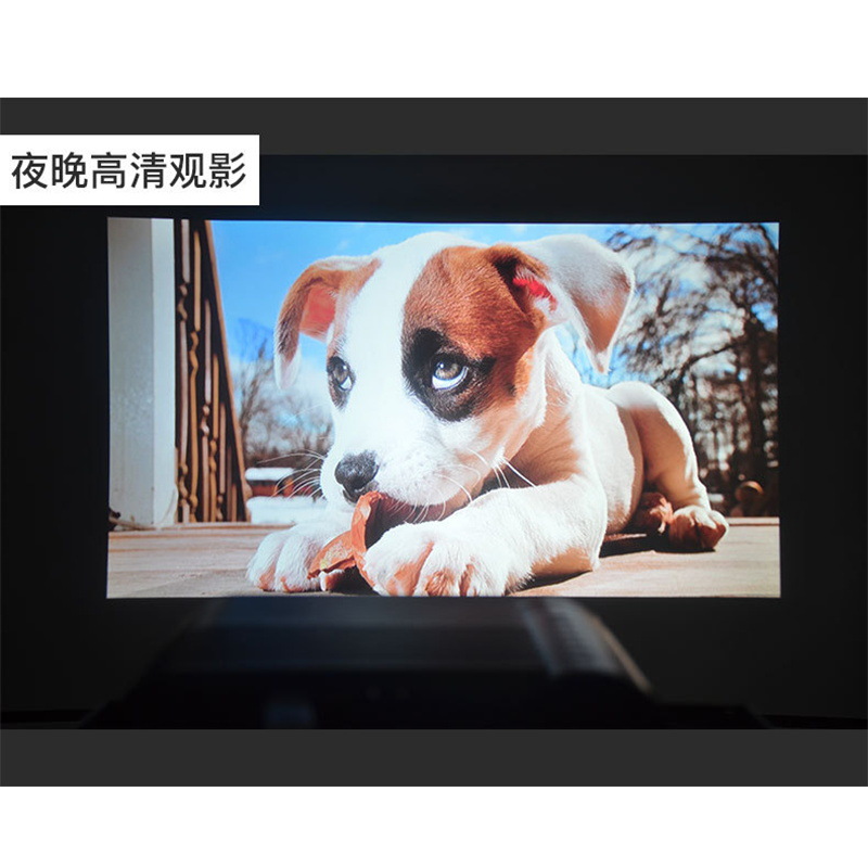 Manufacturer YG420 Smart WiFi mobile phone projector Portable home office HD 1080P projector Specification drawing