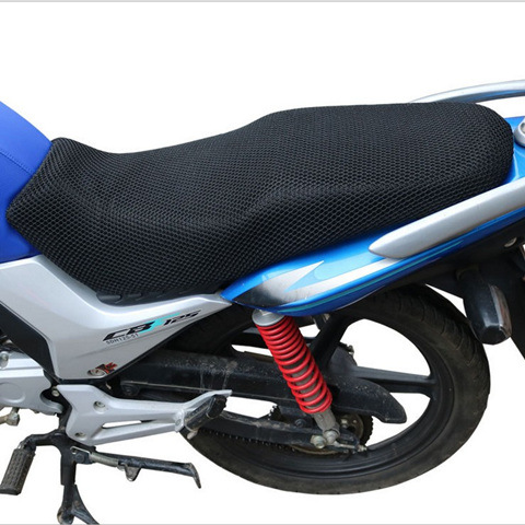厂家销售电动车座垫摩托车坐垫套四季可用3D立体多网隔热防晒网垫4281详情图3