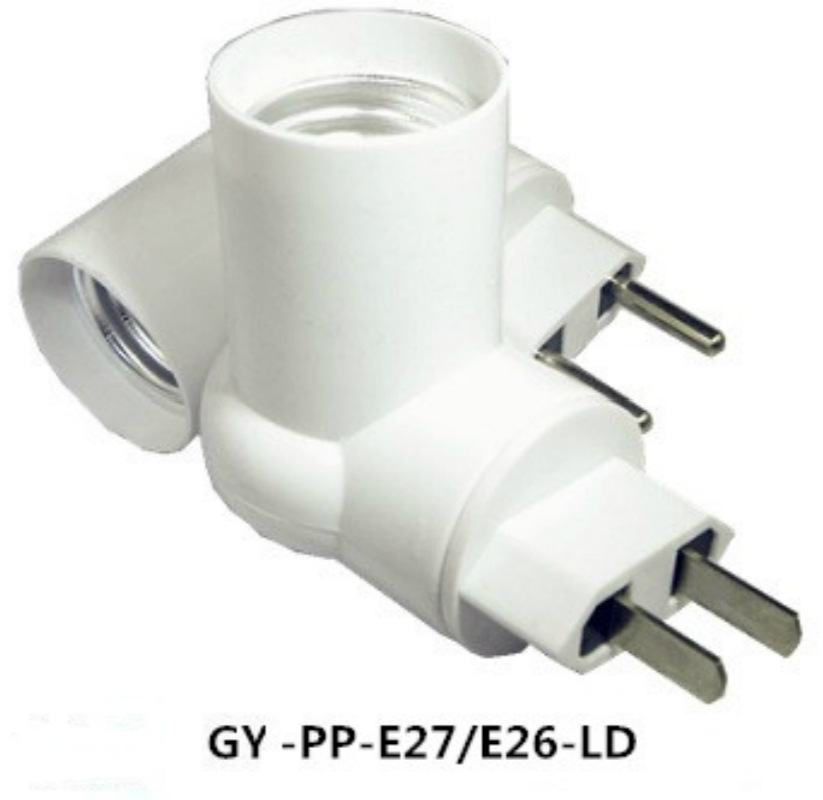 Factory direct supply of microwave radar human body sensor lamp head E27B22 sensor lamp socket LED sensor socket