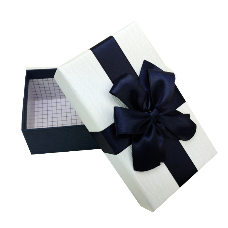厂家批发礼品盒 现货供应圣诞节纸盒首饰化妆品礼物盒 4个1包装盒详情图2