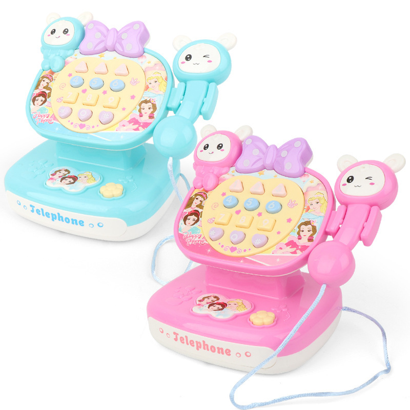 儿童益智多功能早教电话机玩具 婴幼儿启蒙手机母婴声光玩具详情图3