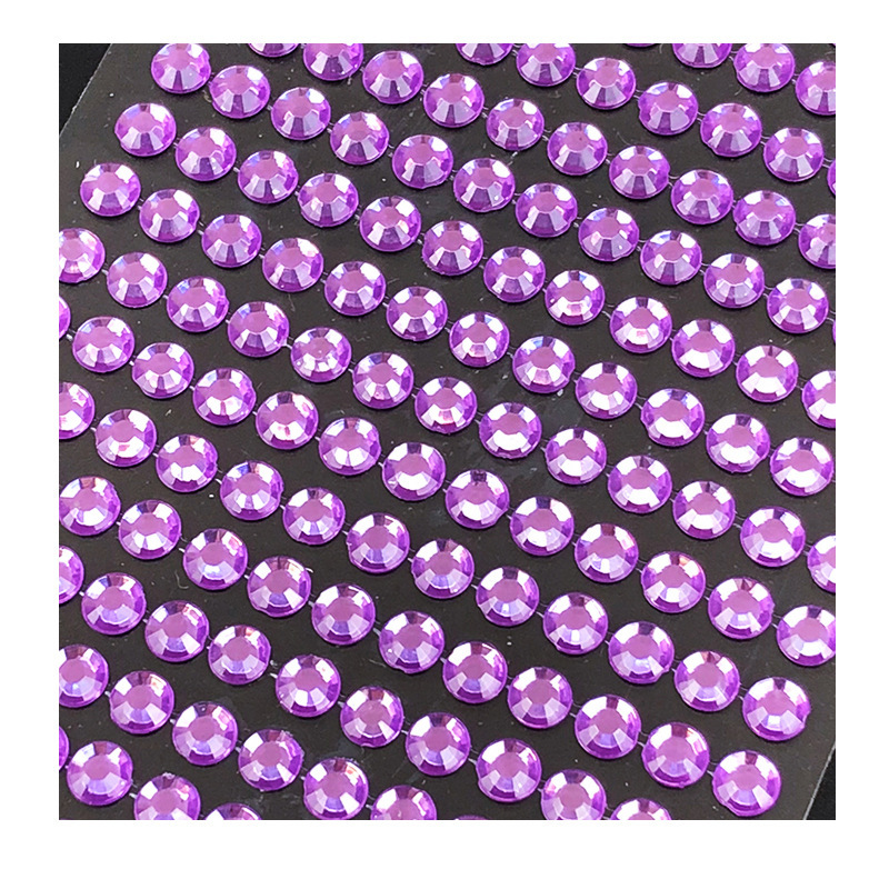 In-stock acrylic children's DIY decorative diamond stickers, gemstone stickers, hair stickers, car accessory decorative stickers, one-piece package