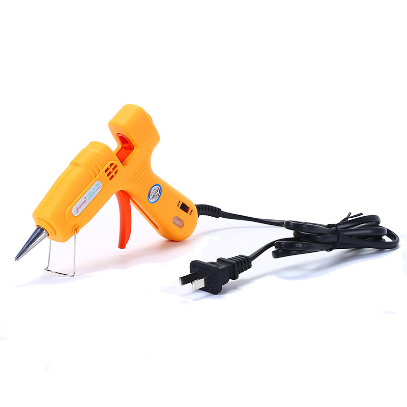 15W/25W dual-speed glue gun, household low-power hand tool hot melt glue gun in stock, wholesale glue stick gluing machine Application Scenario