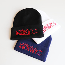 ROBLOX Alphabet Game Knitted hat Embroidery Knitted hat pullover hat Student Hip Hop Foreign trade male and female student hats