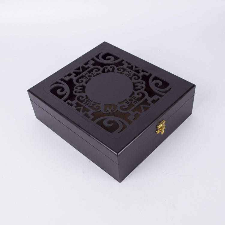 厂家直销定制西洋参礼品包装盒木盒/花旗参片礼品包装盒 雕刻木盒