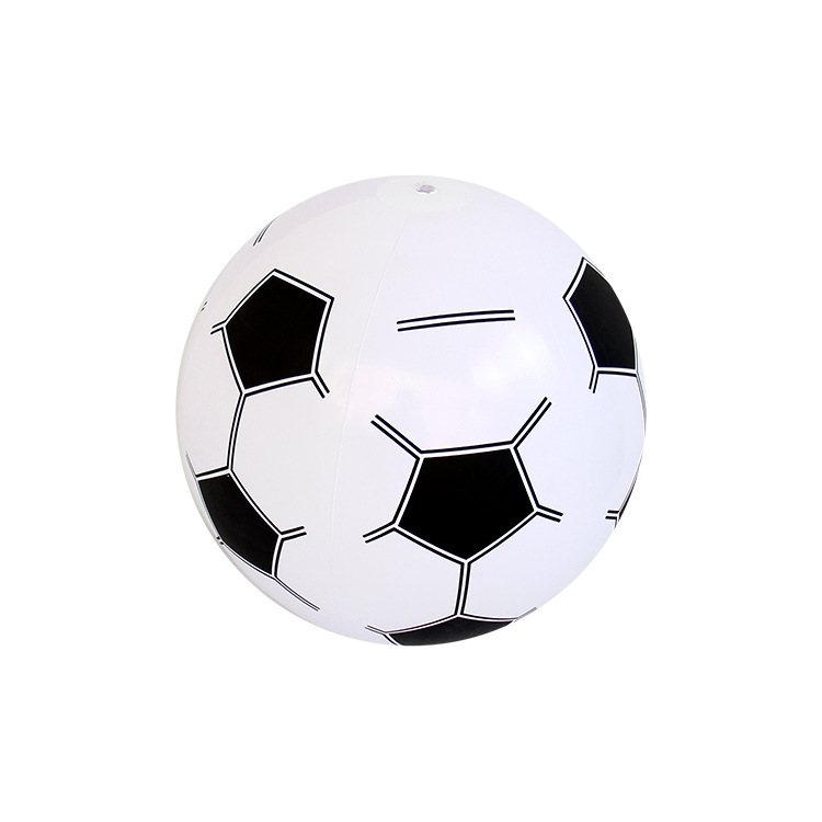 虹雨® 厂家定制玩具沙滩球  戏水球logo促销广告球 pvc排球外贸充气足球详情图5