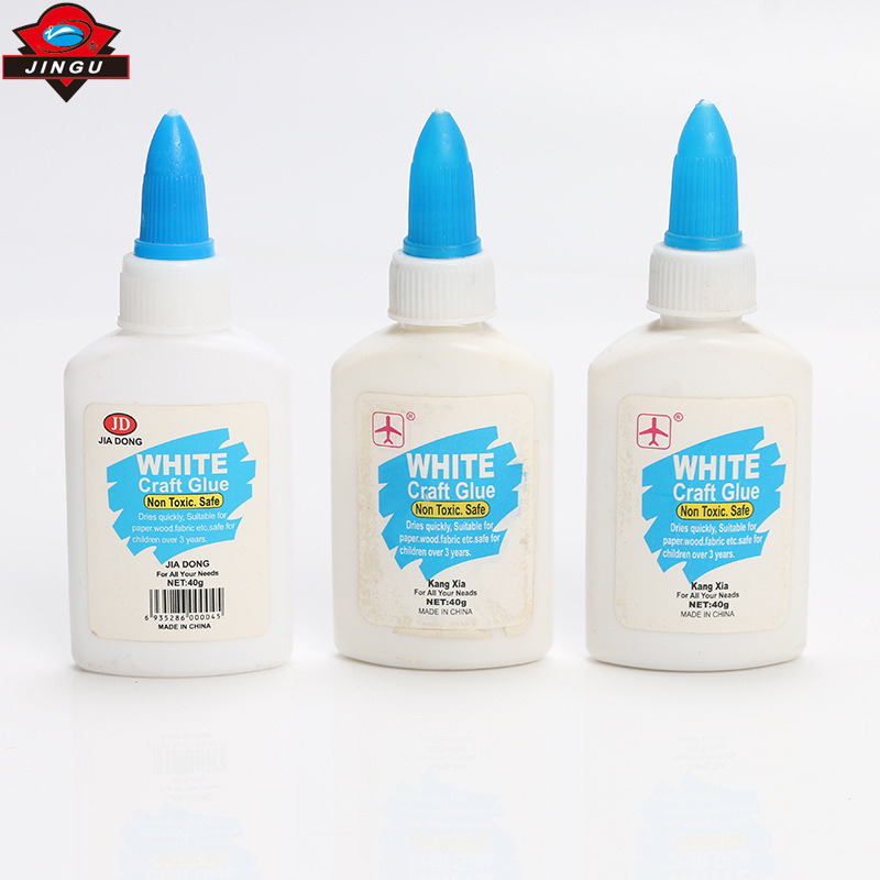Foreign trade export white glue student white latex diy small glue with stuffing stationery glue high viscosity full figure
