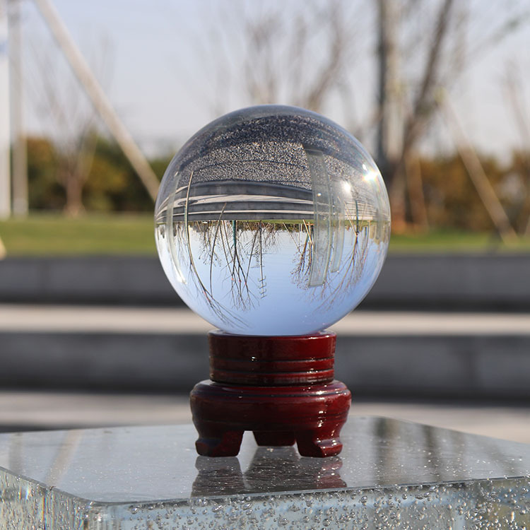 Manufacturers Directly Supply K9 Various Colors And Sizes Of Magic Ball Crystal Ball Transparent Light Ball Crystal Crafts Decoration