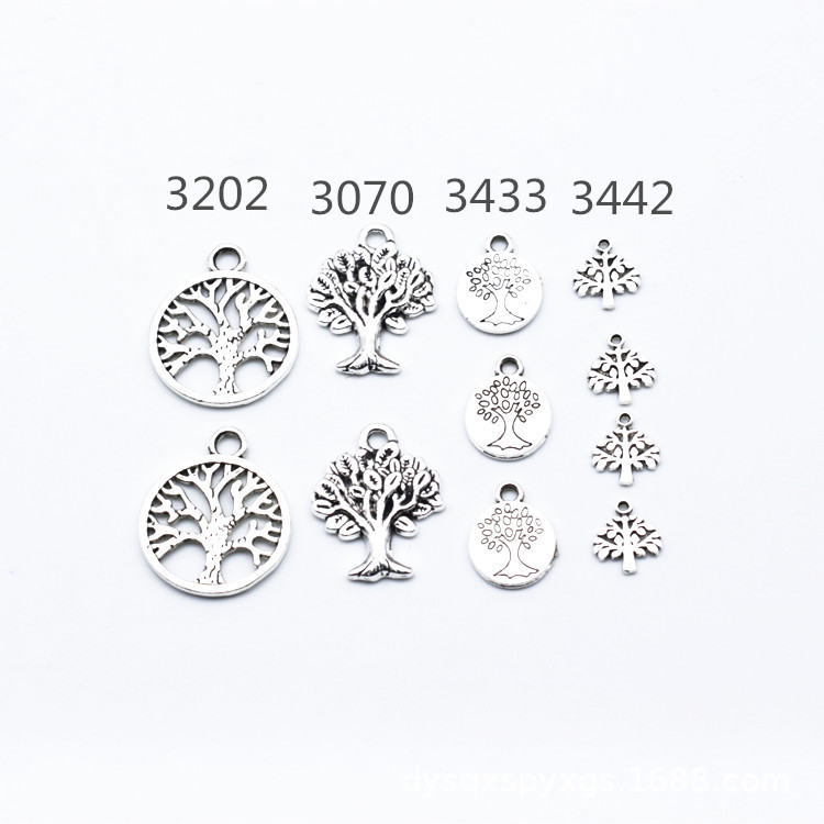 DLY jewelry Accessories Alloy Life Tree Series bracelets, necklaces, earrings and connecting accessories are bestsellers on Taobao