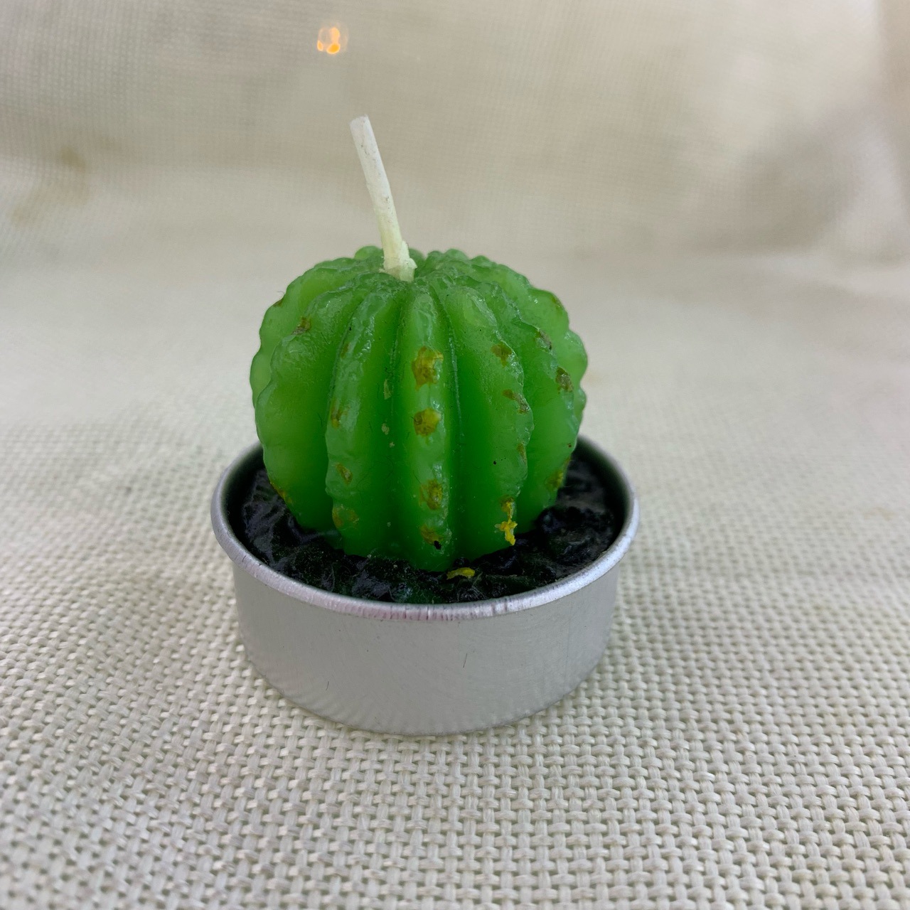 Candles, green candles, plant candles, outdoor decoration, simulated candles Application Scenario