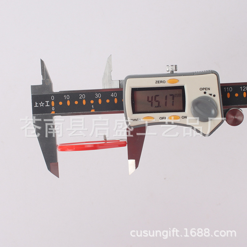 跨境INS空白房卡钥匙扣 塑料行李挂牌 复古汽车旅馆菱形号码牌详情13