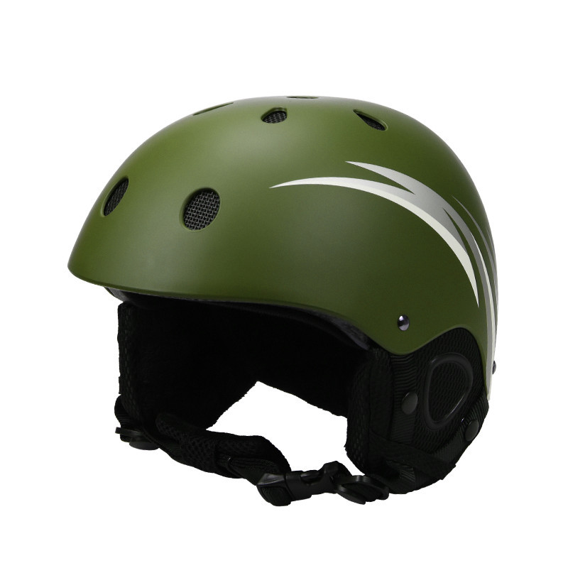 源头厂家生产儿童滑雪头盔ABS外壳单双板滑雪运动头盔可定制