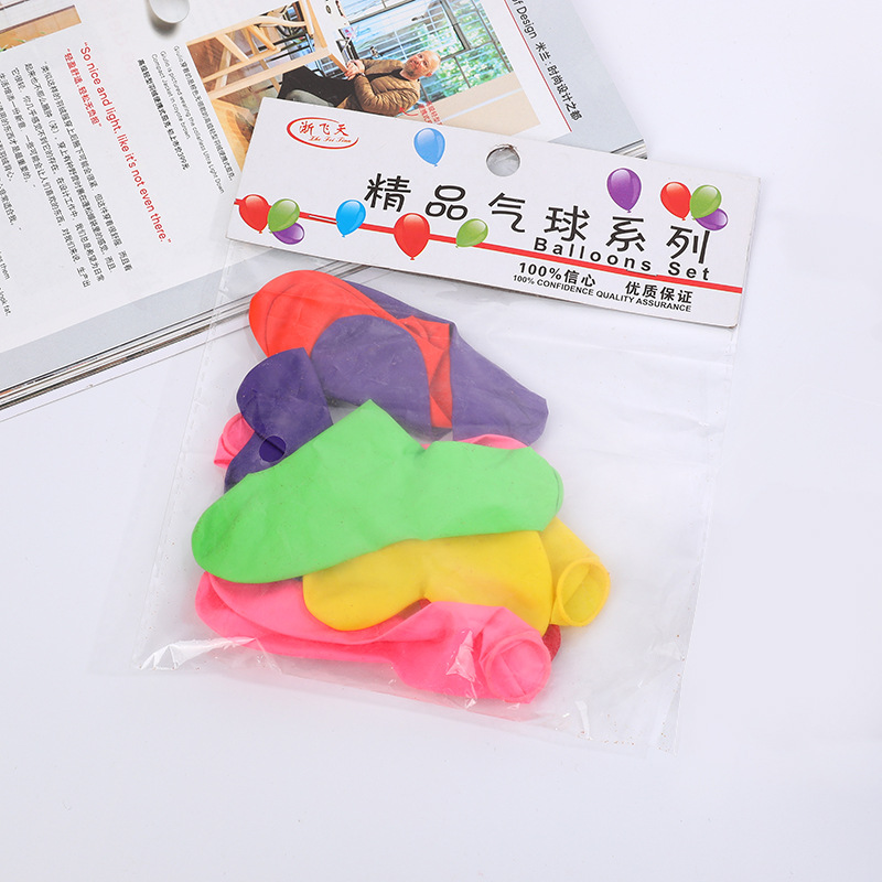 厂家供应布置/印花袋装气球细节图