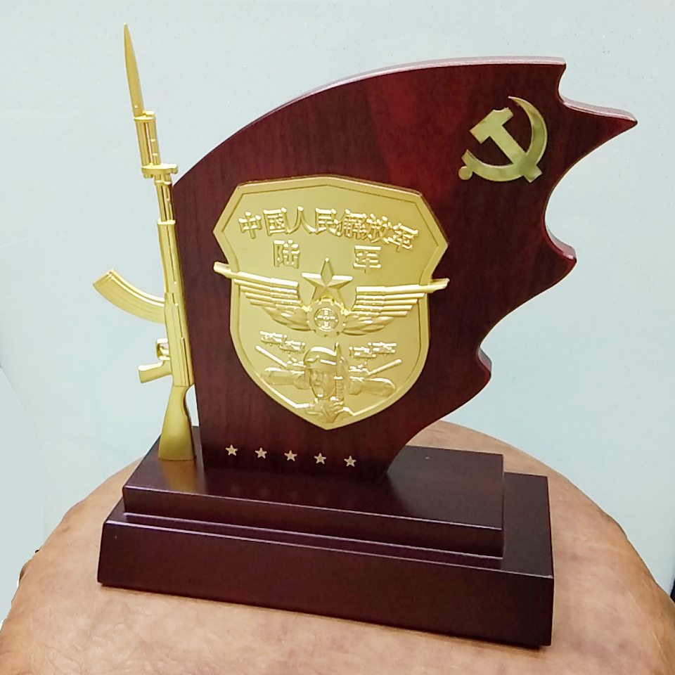 厂家直销定制木质奖牌木盒套装