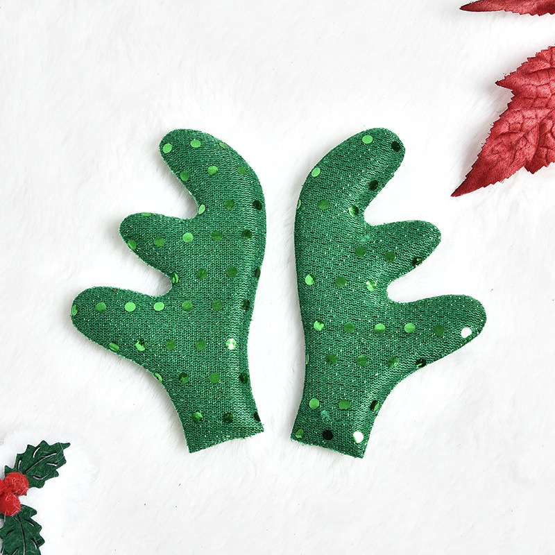 Multistyle tocados hechos a mano para niñas horquillas regalos navideños decoración accesorios DIY niños navidad pelo accesorios Specification image