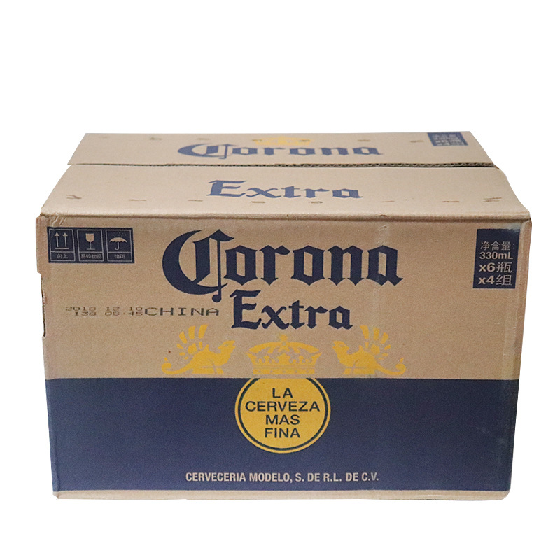 墨西科罗哥克罗娜卡罗拉啤酒330/300ml/355ml*24瓶整箱275ml详情图5