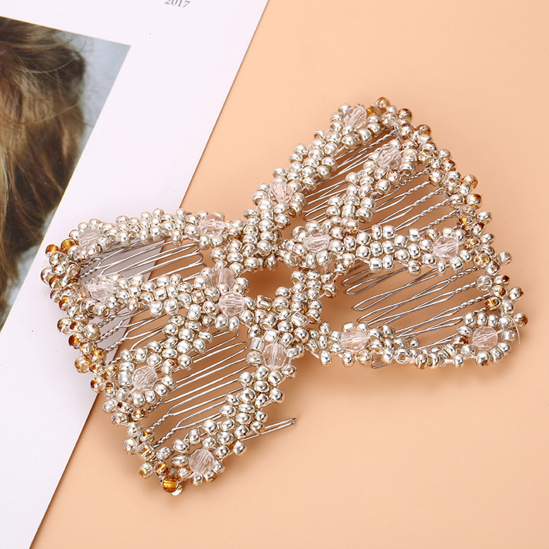 Cross-border versatile hair combs for women, European and American fashion, Guangdong hair combs, magic hair combs, hair couplers, AliExpress headwear in stock details Picture