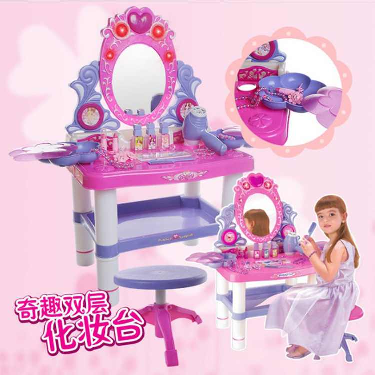 Girls play home children's makeup toys dressing up princess makeup birthday gift 6-7-8 year old girl Huaixing 0099 Application Scenario