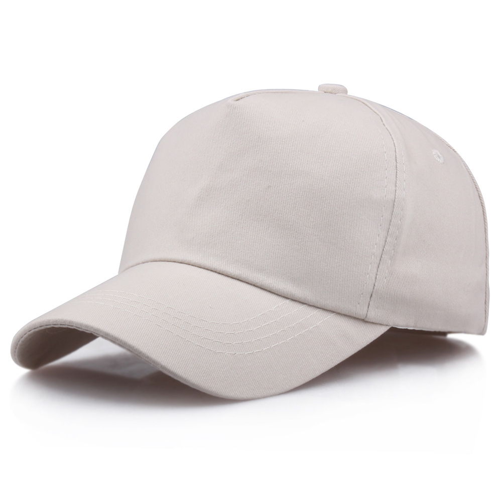 Tourist Hat Set Logo Group Order Five Piece Baseball Cap Cotton Blank Hat To Map Advertising Cap details Picture