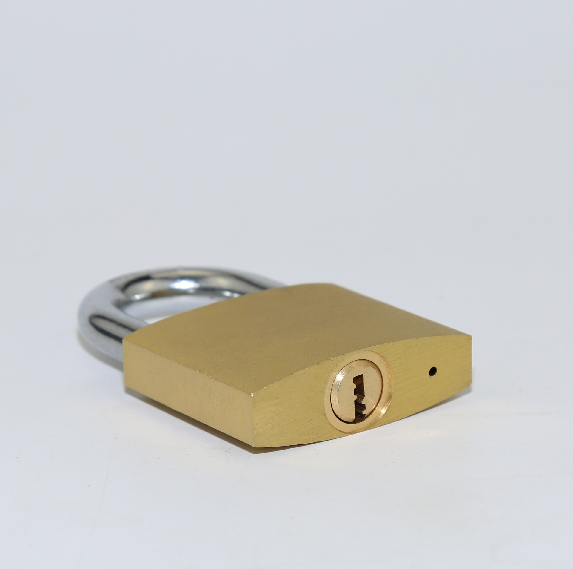 50Mm Arc Atom-Thick Brass Padlock Sand-Thrown Whiteboard Bulk Retail Home Industrial Security Door Padlock details Picture