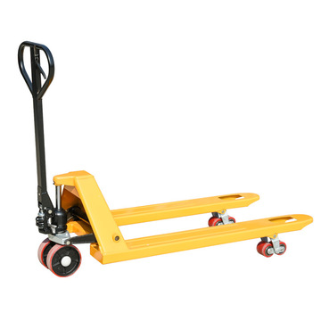 Manual hydraulic pallet truck, CBY warehouse hydraulic hand trailer, manual forklift, pallet floor cattle details Picture