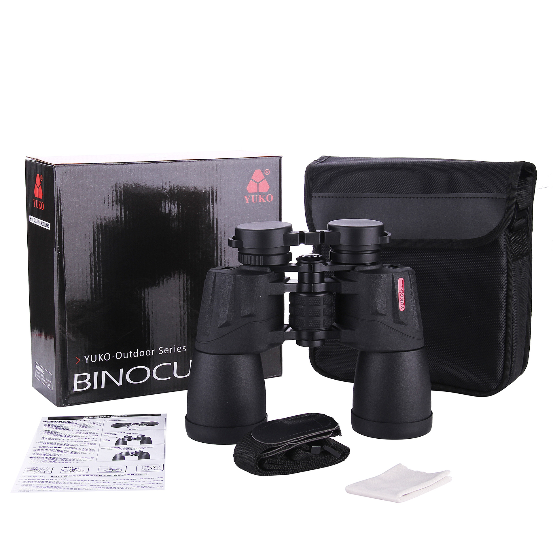 Nueva llegada venta caliente MZW13 10X50 telescopios hd telescopios ópticos giratorios BAK4 lentes Item Picture