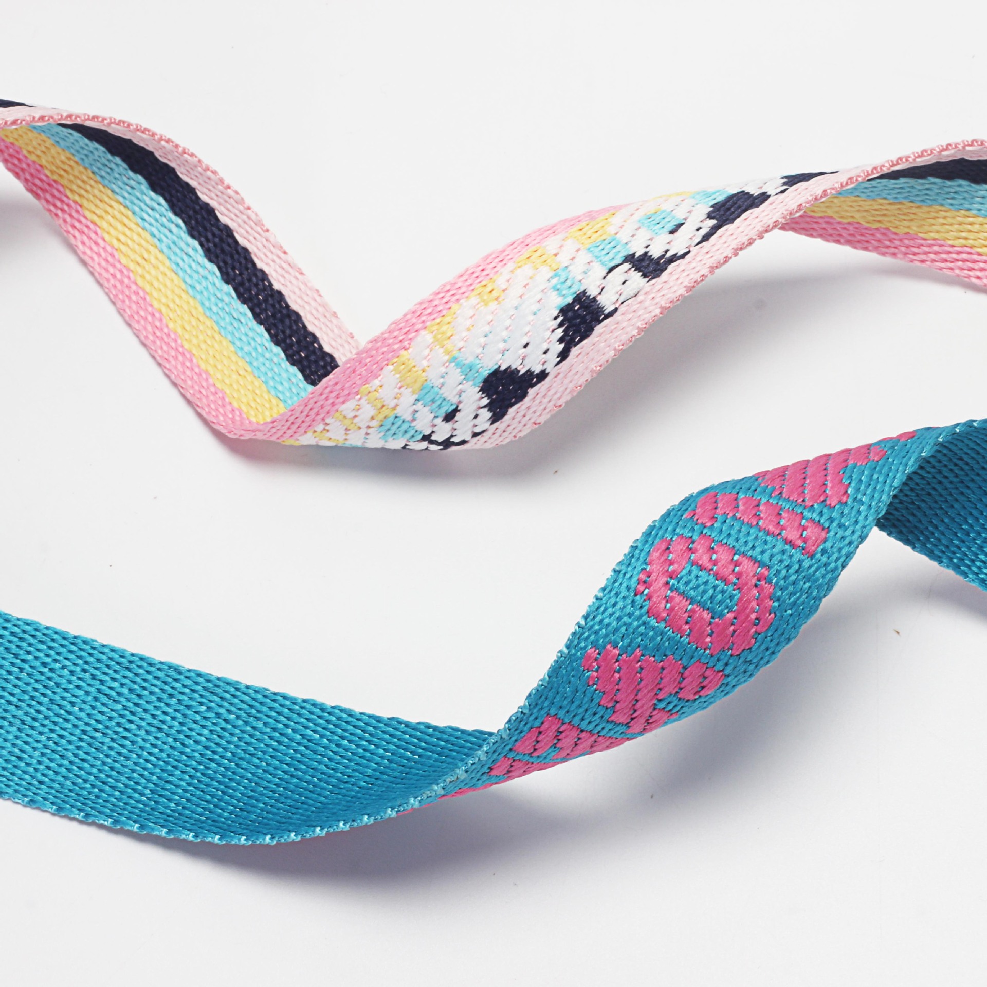 Computer Jacquard Ribbon English Letter Ribbon National Wind Jacquard Ribbon Garment Accessories Manufacturers Wholesale Item Picture