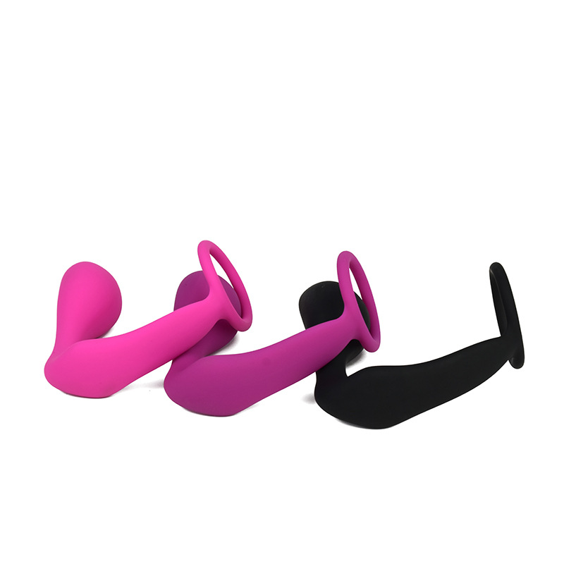 Male masturbation device, silicone anal plug, sperm lock ring, prostate massager, male adult sex products details Picture