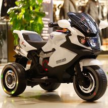 儿童电动车摩托车双人大号三轮车男女宝宝童车充电玩具车可坐人
