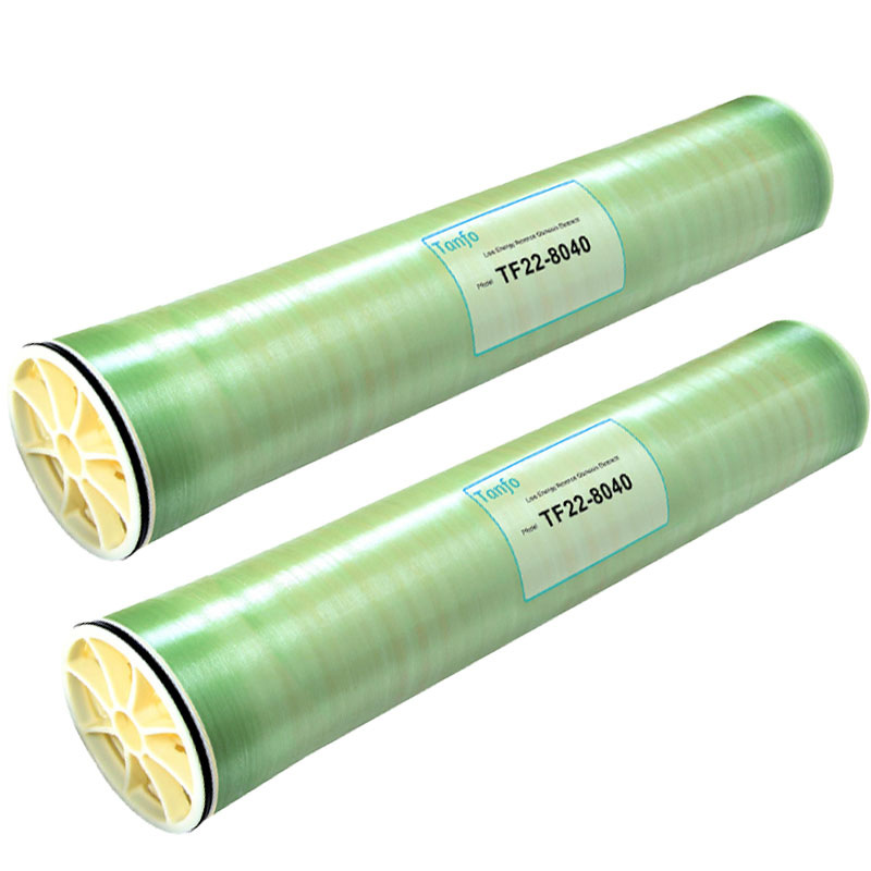 The low-pressure 4-inch RO membrane TF22-8040 of 31-4040 reverse osmosis membrane replaces the 8-inch membrane of Dow Hydranautics Specification image