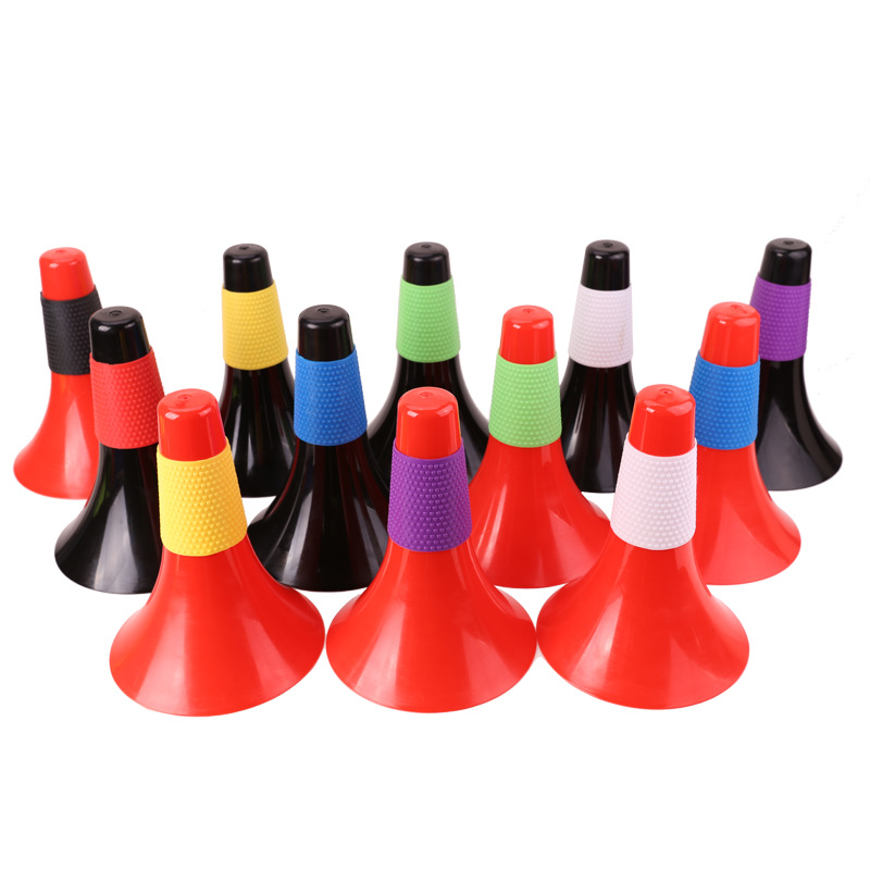 Ball obstacle sign bucket, basketball training thickened sign cone, horn tube, football training personal trainer horn bucket Item Picture