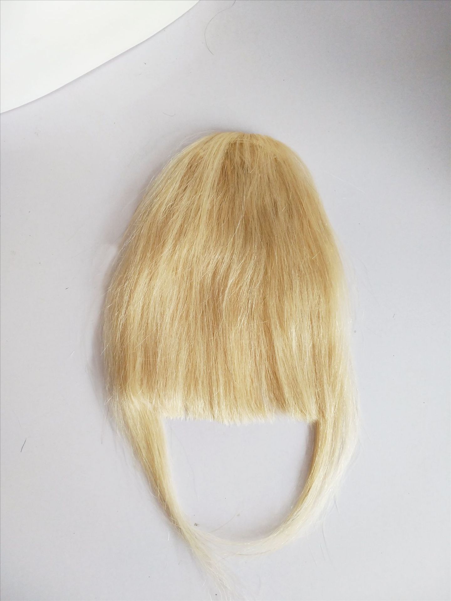 Triangular bangs, real hair bangs, real hair strands, foreign trade bangs, even bangs, real hair strands, foreign trade products Specification image