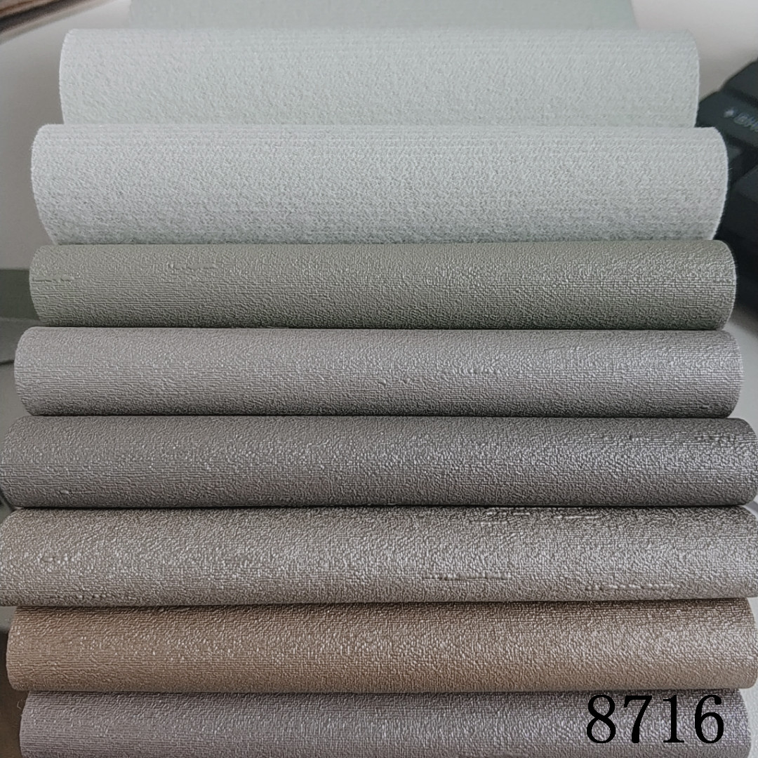 New bamboo joint imitation silk PVC leather, 1.6 meters wide, household soft packaging hard packaging decorative leather sliding door leather Specification image