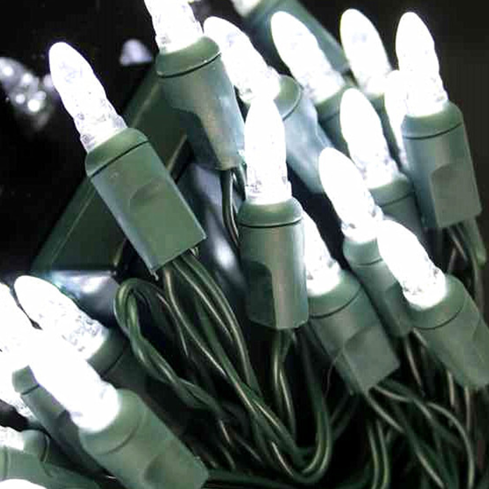 110V holiday light string, American-standard beer injection style holiday decoration, Christmas colorful ice lollies, UL standard light string color lights Application Scenario