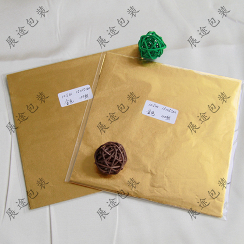 Glutinous Rice Egg Packaging Foil, Red Egg Paper, Orange Tea Wrapping Paper, Color Chocolate Aluminum Foil 100 Pieces Application Scenario