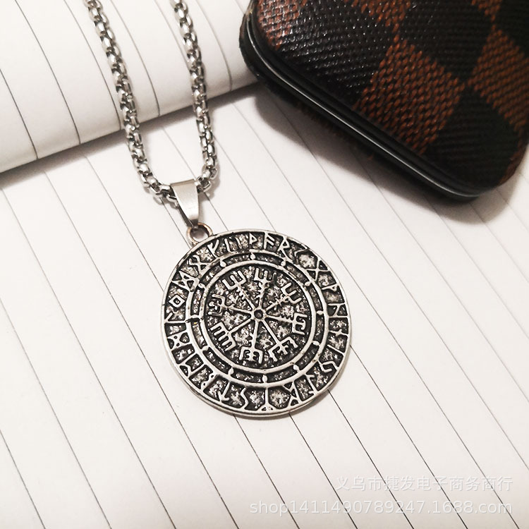 Trendy and fashionable hip-hop metal necklaces, Japanese and Korean retro necklaces, street dance accessories, one-piece consignment pic 6