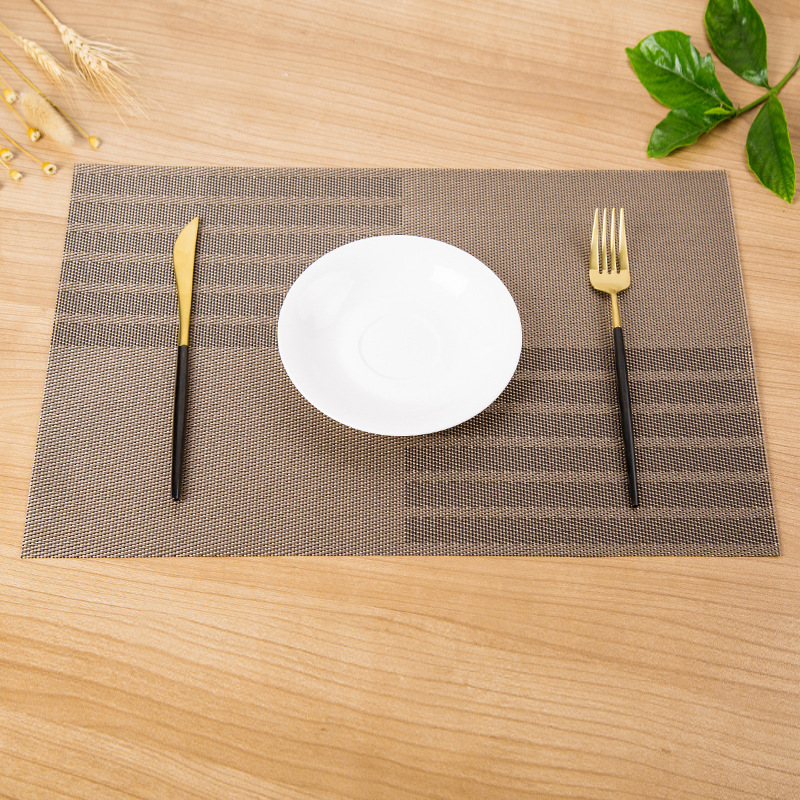 跨境pvc餐/餐桌垫碗垫西产品图