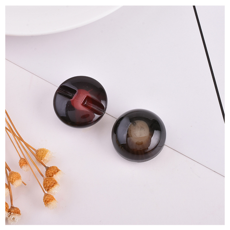 Spot Wholesale Resin Pattern Buttons Trench Coat Coat Button Pants Coat Suit Buttons Can Be Customized Item Picture