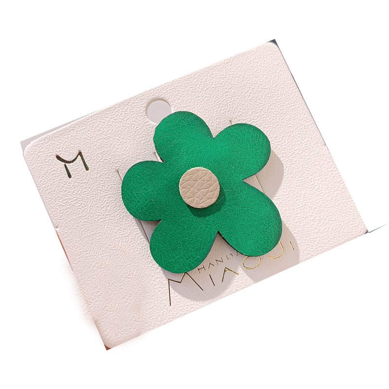 South Korea Dongdaemun Girl Heart Sweet Colorful Big Flowers Side Hairpin Bangs Clip Bb Clip Children Hair Accessories Parent-Child Item Picture