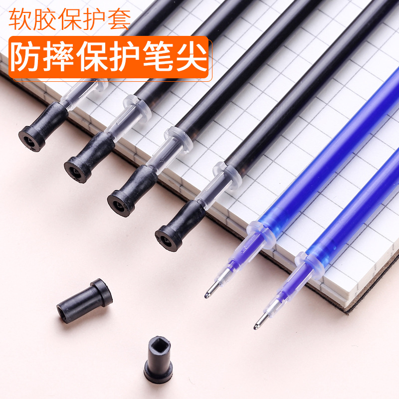 Erasable Pen Refill Thermosensitive Transparent Rod Full Needle Grinding Easy Erasable Hot Erasable Pen Refill Student Calligraphy Black And Blue Manufacturers Wholesale details Picture