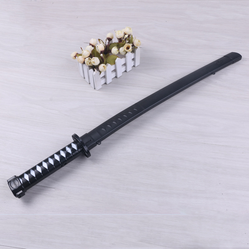 Children's Electronic Glowstick Sword Fluorescent Plastic Children's Toy Electronic Toy Plastic Knife With Sheath Item Picture