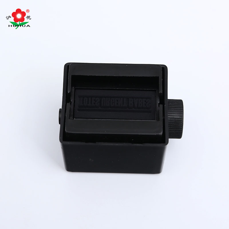 四面印章多功能手账本作业翻斗印章财务盖章日期签名回墨印章