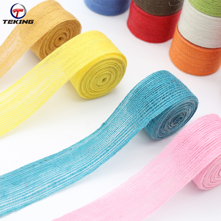 Manufacturers Directly Supply The Stock Of Colorful Jute Fish Silk Hemp Clothing Clothing Woven Belt Home Textile Materials Wholesale Item Picture