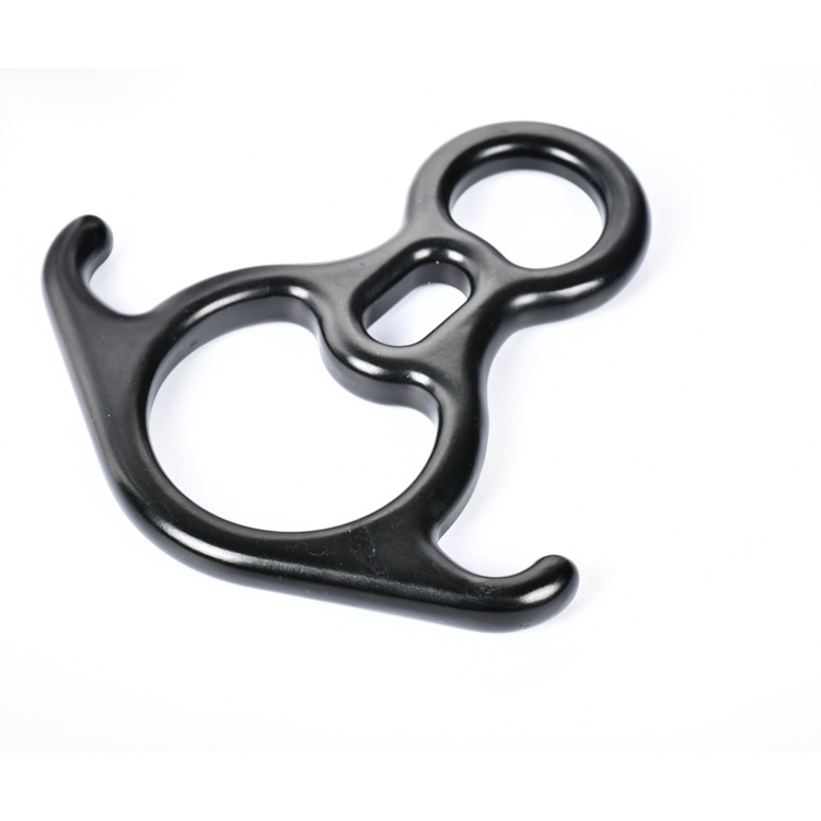 50Kn Horn Eight-Figure Ring Aerial Work Retarder Mountaineering Climbing Eight-Figure Ring Under The Device