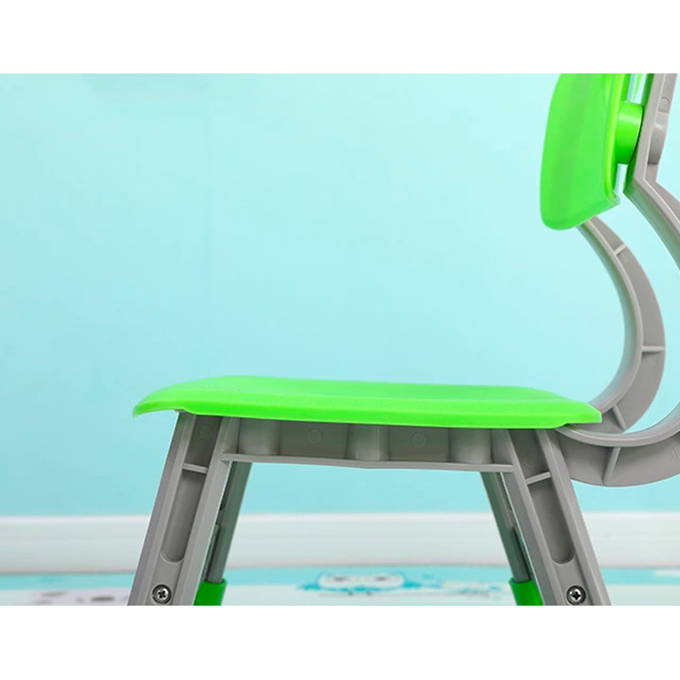 Adjustable luxury back lift chair for children kindergarten plastic activity learning chair Hualong factory direct sales Application Scenario