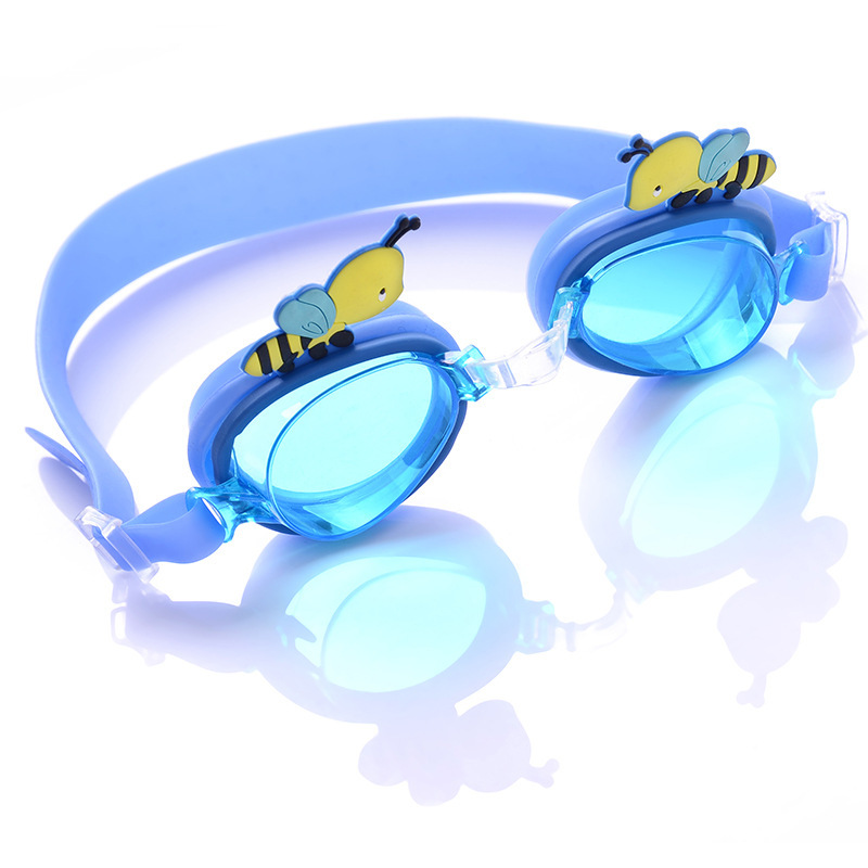 Box Sale Swimming Goggles Crab Swimming Glasses For Kids Cartoon Bee Goggles For Kids Dolphin Swimming Goggles With Earplugs Item Picture