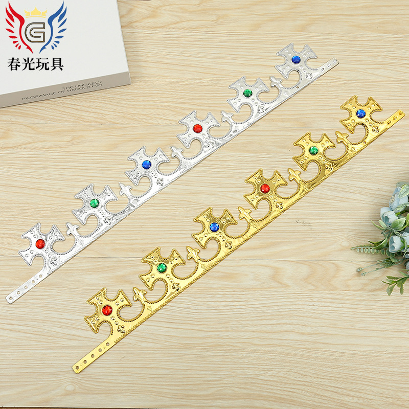 Factory Direct Sales Performance Props Party Birthday Crown Cute Little Magic Fairy Child Crown Princess Hair Crown Specification drawing