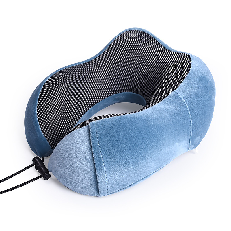 U型枕/脖子U型枕/充气u型枕/u形枕学生卡通/枕头记忆枕白底实物图